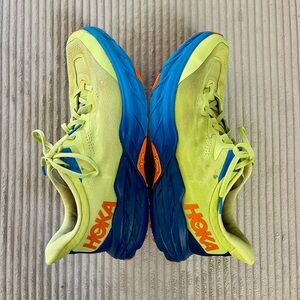 Hoka Speedgoat 5 Men's Trail Running Citrus Glow Vibrant Orange 11 2E Wide Size